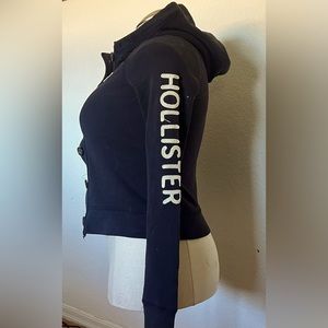 Hollister button hoodie
